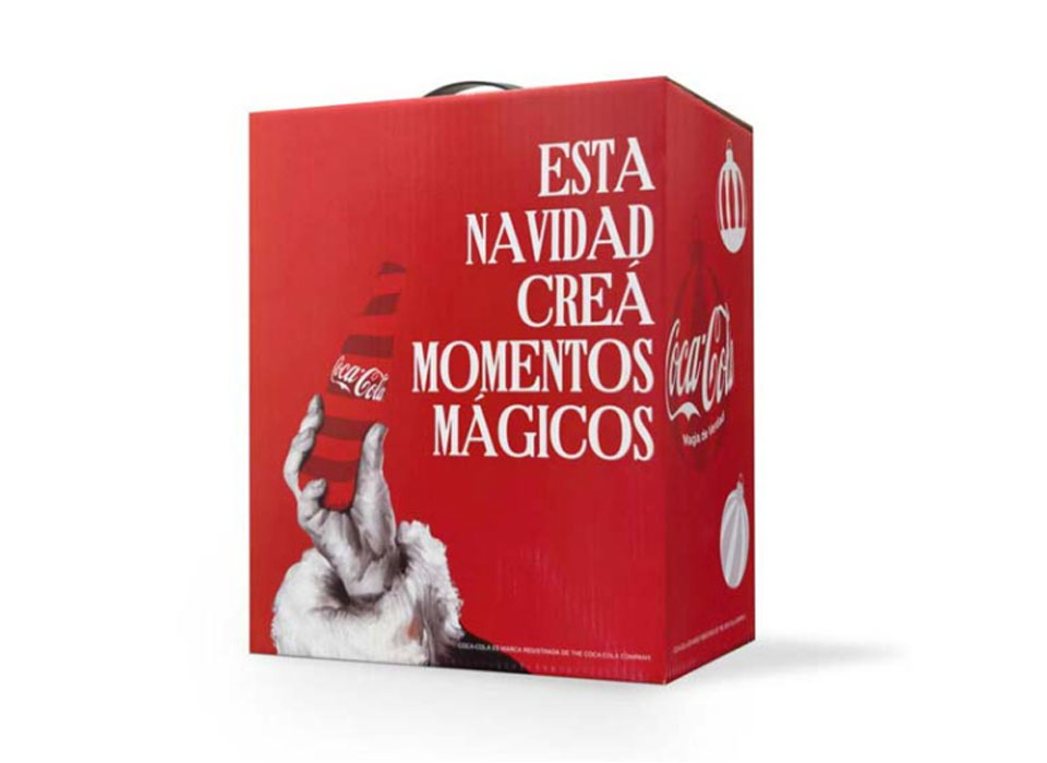 Caja personalizada Felices Fiestas